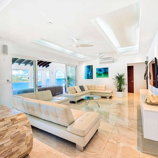 Living Room at SXM AML, Guana Bay, St. Martin