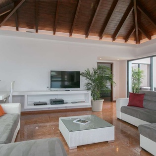 Living Room at WV VDD, Flamands Beach, St. Barthelemy