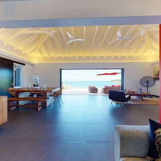 Living Room at WV ITA, Lorient, St. Barthelemy