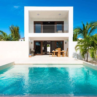 Villa Pool at PL SUG, Grace Bay Turtle Cove, Turks & Caicos