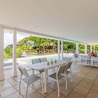 Terrace at WV EMM, Lorient, St. Barthelemy