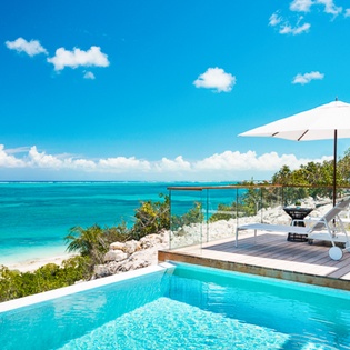 Villa Pool at TC BEB5, Babalua Beach, Turks & Caicos