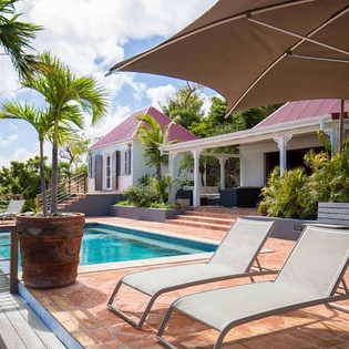 Villa Pool at WV PAS, Lurin, St. Barthelemy