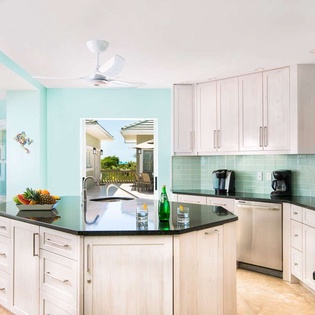Kitchen at IE VAR, Long Bay Beach, Turks & Caicos
