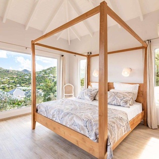 Bedroom at WV APE, St. Jean, St. Barthelemy