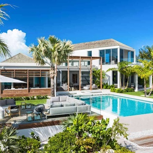 Villa Pool at TC CAB, Grace Bay/Leeward, Turks & Caicos