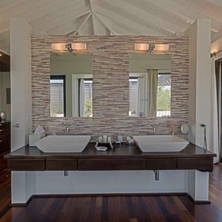 Bathroom at AXA KAM3, Little Harbour, Anguilla