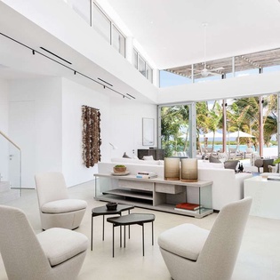 Living Room at TC CAB, Grace Bay/Leeward, Turks & Caicos
