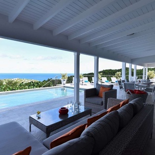 Living Room at WV ACR, Vitet, St. Barthelemy