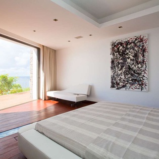 Bedroom at WV VIT, Lurin, St. Barthelemy