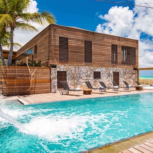 Villa Pool at PL SLS, Thompson Cove, Turks & Caicos