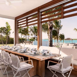Dining Room at TC CAB, Grace Bay/Leeward, Turks & Caicos
