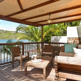 Sitting Room at WV BEA, Marigot Beach, St. Barthelemy
