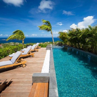 Villa Pool at WV CLM, Vitet, St. Barthelemy
