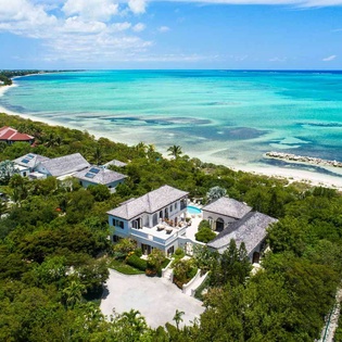 Aerial photo of IE BAR, Thompson Cove, Turks & Caicos