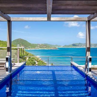The view from WV AMA, Pointe Milou, St. Barthelemy