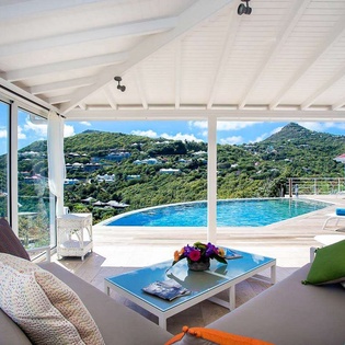 Terrace at WV NOC, Mont Jean, St. Barthelemy