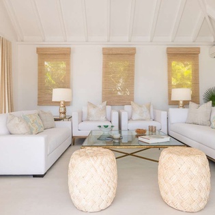 Living Room at WV AIR, St. Jean, St. Barthelemy