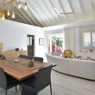 Dining Room at WV ALW, Colombier, St. Barthelemy