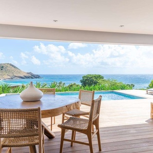 Veranda at WV CUT, Toiny, St. Barthelemy