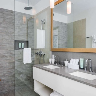 Bathroom at IE HES, Silly Creek/Taylors, Turks & Caicos