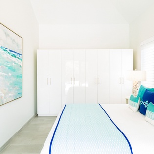 Bedroom at TC TRA, Grace Bay Turtle Cove, Turks & Caicos