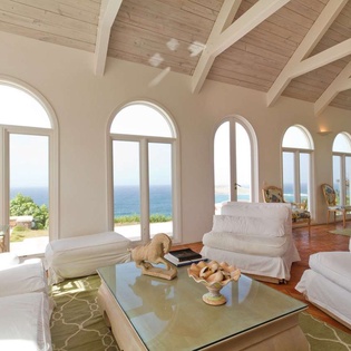 Living Room at WV BEV, Mont Jean, St. Barthelemy