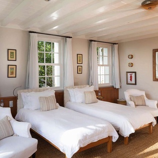 Bedroom at WV PBO, Colombier, St. Barthelemy