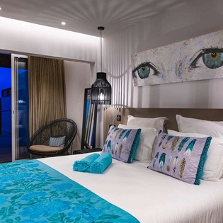 Bedroom at WV ZUL, Vitet, St. Barthelemy