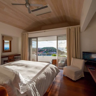 Bedroom at WV LAM, Gustavia, St. Barthelemy