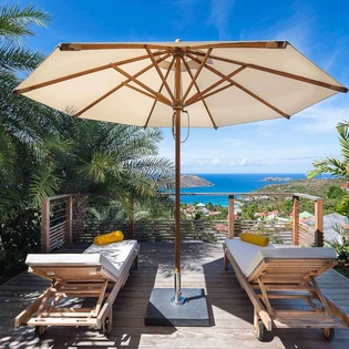 Terrace at WV LER, Colombier, St. Barthelemy