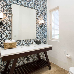 Bathroom at AXA SKY, Long Bay, Anguilla