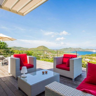 The view from WV AGV, Vitet, St. Barthelemy