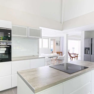 Kitchen at PIE OCV, Hillside/Orient, St. Martin