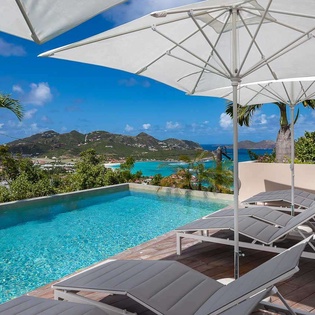Villa Pool at WV LBC, St. Jean, St. Barthelemy
