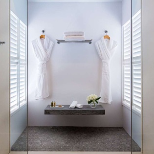 Bathroom at WV ECO, Gouverneur, St. Barthelemy