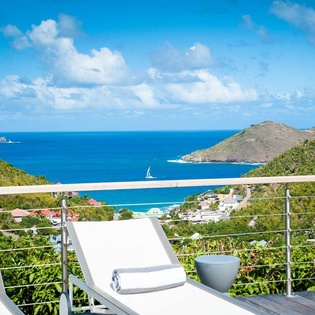 Deck at WV LUM, Flamands, St. Barthelemy