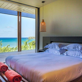Bedroom at WV BLK, Marigot, St. Barthelemy