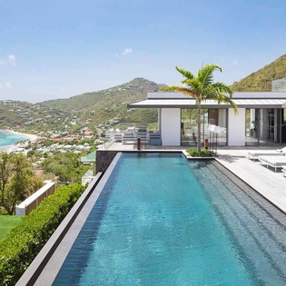 Villa Pool at WV FEL, Lorient, St. Barthelemy