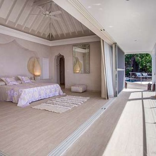 Bedroom at WV SHE, Corossol, St. Barthelemy