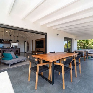 Veranda at WV RID, Anse des Cayes, St. Barthelemy