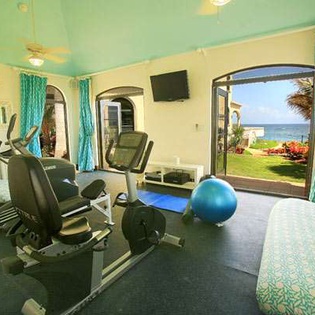 Gym at AXA AMA, Shoal Bay East, Anguilla