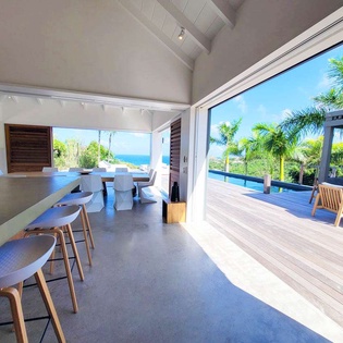 Terrace at WV CRK, Petit Cul de Sac, St. Barthelemy