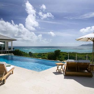 Villa Pool at AXA KAM2, Little Harbour, Anguilla
