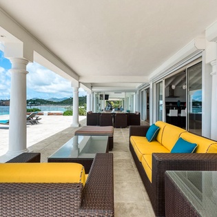 Terrace at SXM LVB, Beach Side/Baie Rouge, St. Martin