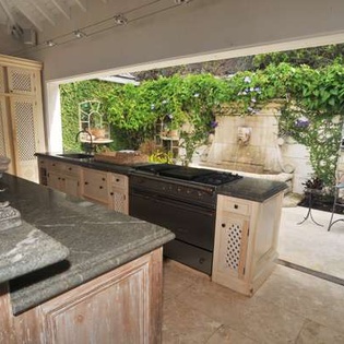 Kitchen at WV BTR, Pointe Milou, St. Barthelemy