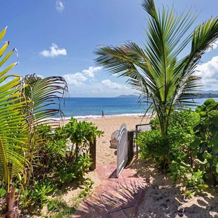 Beach at SXM SER, Beach Side/Baie Rouge, St. Martin