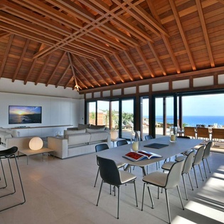 Dining Room at WV VUM, Marigot, St. Barthelemy