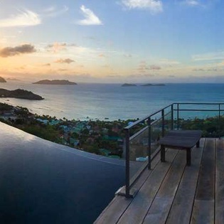 The view from WV GEA, Petite Saline, St. Barthelemy