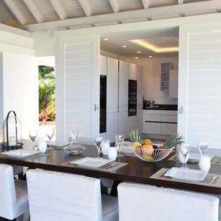 Dining Room at WV ABB, Vitet, St. Barthelemy